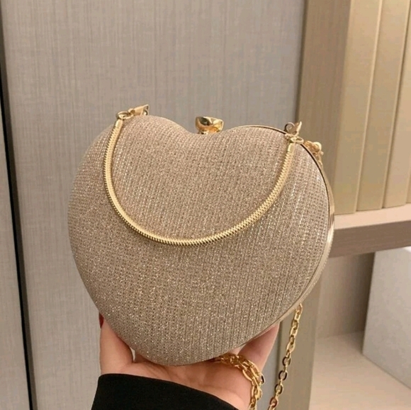 Bling Glitter Heart Novelty Bag - Picture 7 of 9